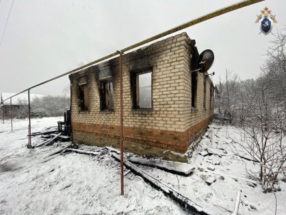 В Дубенском районе проводится проверка по факту гибели мужчины во время пожара